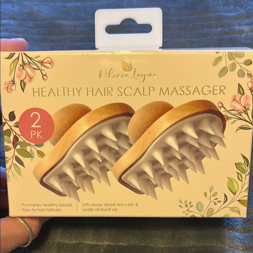Olivia Layne Healthy Hair Scalp Massager 2 Pack